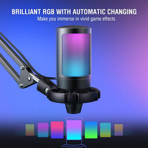 Fifine A6T AMPLIGAME RGB USB Microphone